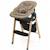 Pack chaise haute et transat évolutif shady grey Pure white, blanc+Shady gray, gris 7 - vertbaudet enfant 