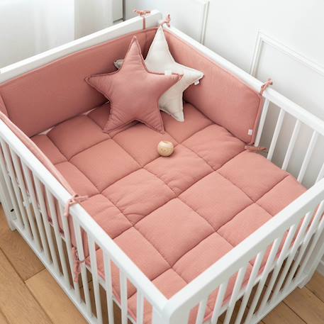 Tapis de parc et jeu - pady tetra jersey - jersey Bambi+Grizou 5 - vertbaudet enfant 