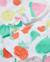 Robe bébé en tricot avec bloomer et motif fruits Blanc 6 - vertbaudet enfant 