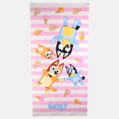 Linge de maison et décoration-Linge de bain-Serviette de plage avec motifs bluey