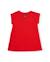 Robe fille en maille avec détails brodés Rouge 2 - vertbaudet enfant 