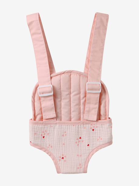 Porte-poupon en gaze de coton Cœur fondant+Marguerite+Petit coeur+Retro Flower 12 - vertbaudet enfant 