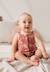 Barboteuse bébé en gaze de coton arizona Terracotta 1 - vertbaudet enfant 