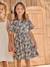 Robe fille imprimé fleurs vert 5 - vertbaudet enfant 
