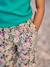 Pantalon fille large motifs fleurs Léopard+vanille+vert 10 - vertbaudet enfant 
