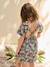 Robe fille imprimé fleurs vert 7 - vertbaudet enfant 