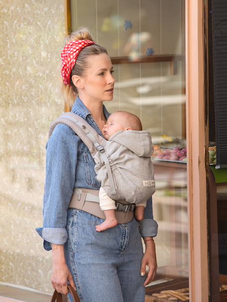 Porte-bébé physiologique HoodieCarrier 2 Black forest+Gris athlétique+Wild camo 17 - vertbaudet enfant 
