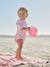 Maillot bain anti uv 3 pièces rose poudré 1 - vertbaudet enfant 