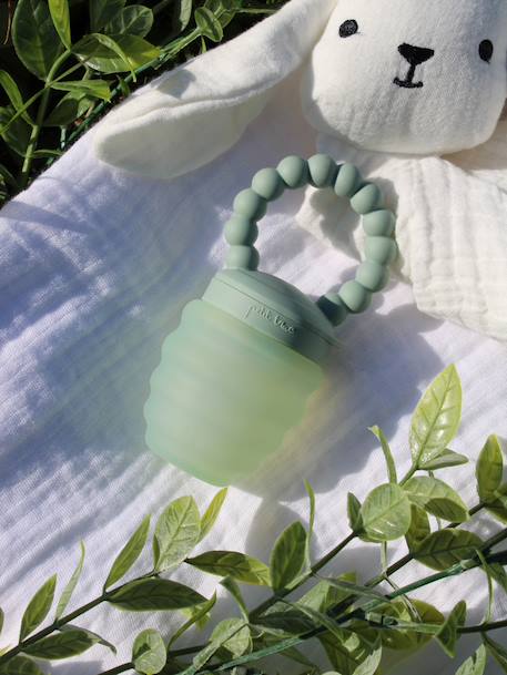 Grignoteuse Petit Bout blanc+rose+vert 6 - vertbaudet enfant 