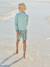 T-shirt anti UV garçon manches longue Surf turquoise 1 - vertbaudet enfant 