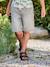 Bermuda garçon jean facile à enfiler bleu imprimé+denim gris+double stone+rayé bleu+stone 8 - vertbaudet enfant 