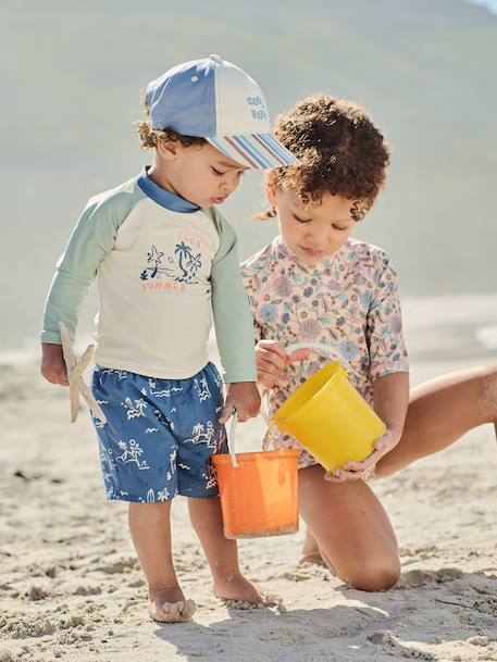 Short de bain bébé garçon indigo 1 - vertbaudet enfant 