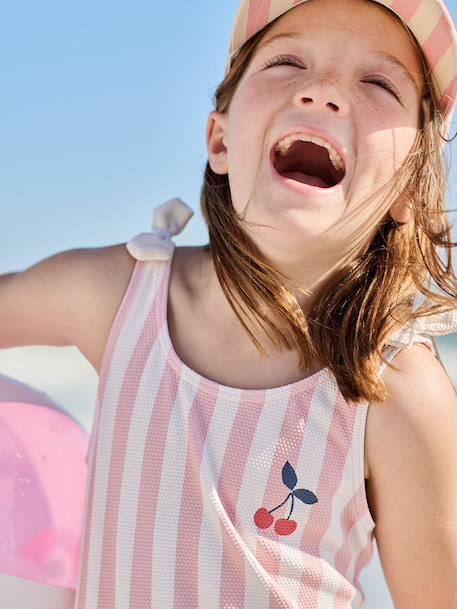 Maillot de bain 1 pièce fille rose 6 - vertbaudet enfant 