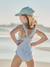 Maillot de bain rayé 1 pièce fille bleu ciel 7 - vertbaudet enfant 
