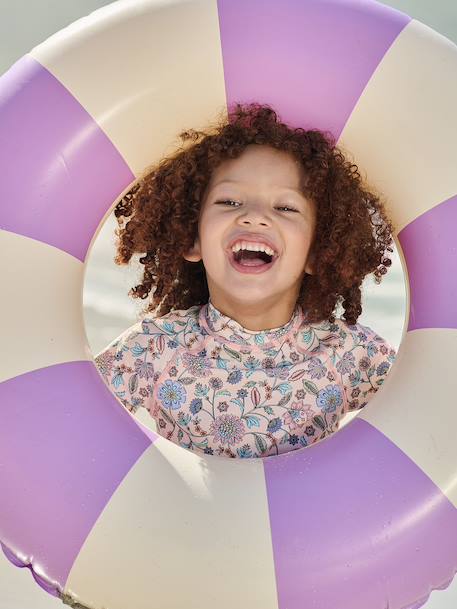 Maillot 2 pièces bain fille anti UV rose nude 6 - vertbaudet enfant 