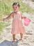 Robe bébé fille bretelles coton bio beige+rayé rose 5 - vertbaudet enfant 