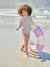 Maillot 2 pièces bain fille anti UV rose nude 1 - vertbaudet enfant 