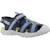 Sandales garçon modèle j vaniett boy Bleu jaune+Bleu orange+Gris 5 - vertbaudet enfant 