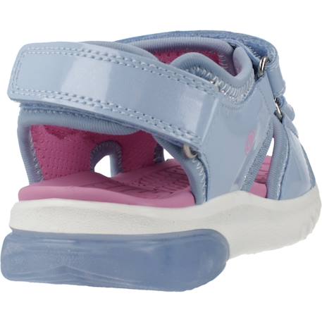 Sandales fille modèle j sandal ciberdron g Bleu 3 - vertbaudet enfant 