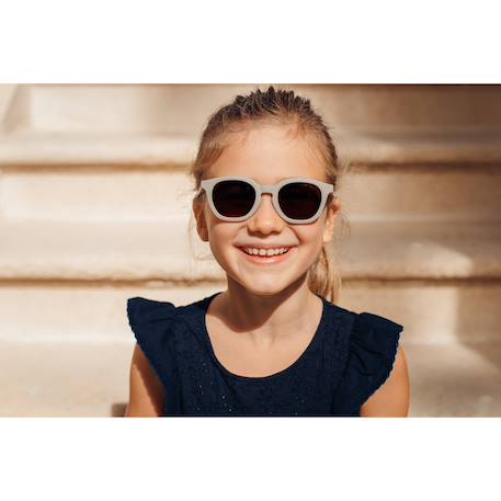 Lunettes de soleil enfant 4-6 ans Écaille léopard+Gris foncé+Gris velours+Rose poudré+Vert sauge 12 - vertbaudet enfant 
