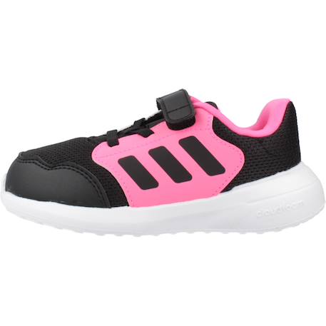 Baskets fille en textile à scratch running Noir black 2 - vertbaudet enfant 