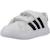 Basket bébé garçon en textile velcro classiqu Blanc white 4 - vertbaudet enfant 