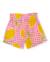 Short fille léger avec imprimé de citrons Rose 2 - vertbaudet enfant 