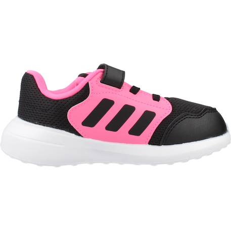 Baskets fille en textile à scratch running Noir black 1 - vertbaudet enfant 