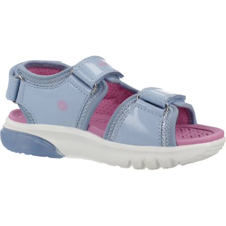 Sandales fille modèle j sandal ciberdron g Bleu 5 - vertbaudet enfant 