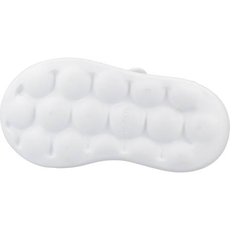 Basket bébé garçon en textile velcro classiqu Blanc white 6 - vertbaudet enfant 