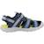 Sandales garçon modèle j vaniett boy Bleu jaune+Bleu orange+Gris 1 - vertbaudet enfant 