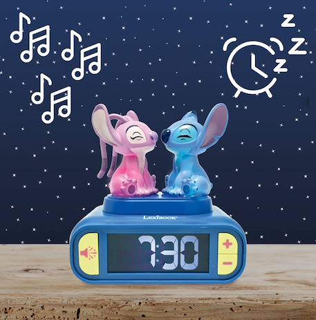 R?veil - veilleuse stitch & angel avec effets sonores MULTICOLORE 3 - vertbaudet enfant 