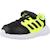 Baskets garçon en textile à scratch running Noir black 4 - vertbaudet enfant 