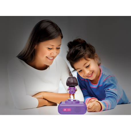 Réveil avec veilleuse dora en 3d MULTICOLORE 2 - vertbaudet enfant 