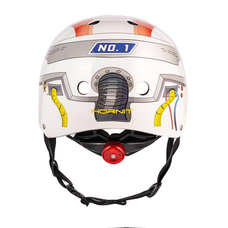 Casque velo et trottinette enfant lids astronaut Blanc/rouge 5 - vertbaudet enfant 