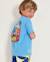 T-shirt en maille pour garçon avec motif poisson-clown Bleu 1 - vertbaudet enfant 