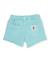Short fille en denim avec broderies Bleu 2 - vertbaudet enfant 