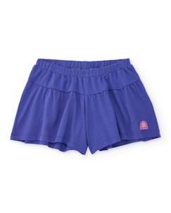 Short pour fille en coton au design fluide  - vertbaudet enfant