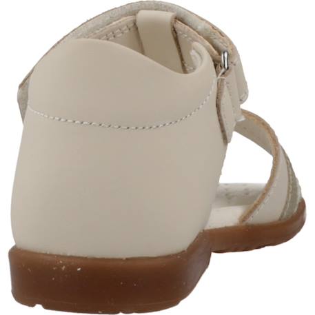 Sandales fille b verred Blanc 3 - vertbaudet enfant 