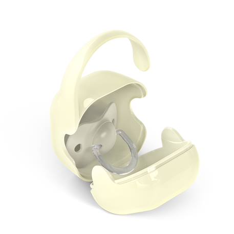 Porte-sucette Oisillons beige+Oisillons rose+Oisillons vert 3 - vertbaudet enfant 