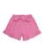 Short pour fille en maille avec volant au bas Rose 1 - vertbaudet enfant 