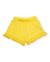 Short fille en coton avec volants au bas Jaune 1 - vertbaudet enfant 