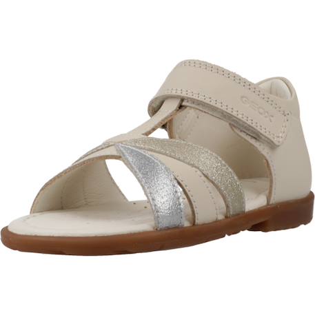 Sandales fille b verred Blanc 4 - vertbaudet enfant 