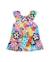 Robe pour fille en toile avec imprimé floral Blanc 2 - vertbaudet enfant 