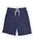 Bermuda garçon en maille avec taille élastique Bleu 1 - vertbaudet enfant 