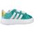 Baskets garçon en textile à lacets classique Bleu azcepu 1 - vertbaudet enfant 
