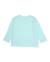 T-shirt fille en maille avec fleurs sur le devant Bleu 2 - vertbaudet enfant 