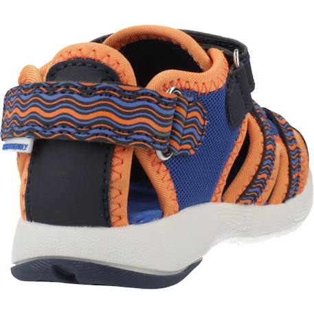 Sandales garçon modèle sandal multy Bleu+Bleu orange 9 - vertbaudet enfant 