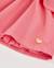 Robe pour fille en toile avec volant sur le devant Rose 4 - vertbaudet enfant 