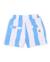 Bermuda garçon en maille de coton avec broderie décorative Bleu 2 - vertbaudet enfant 